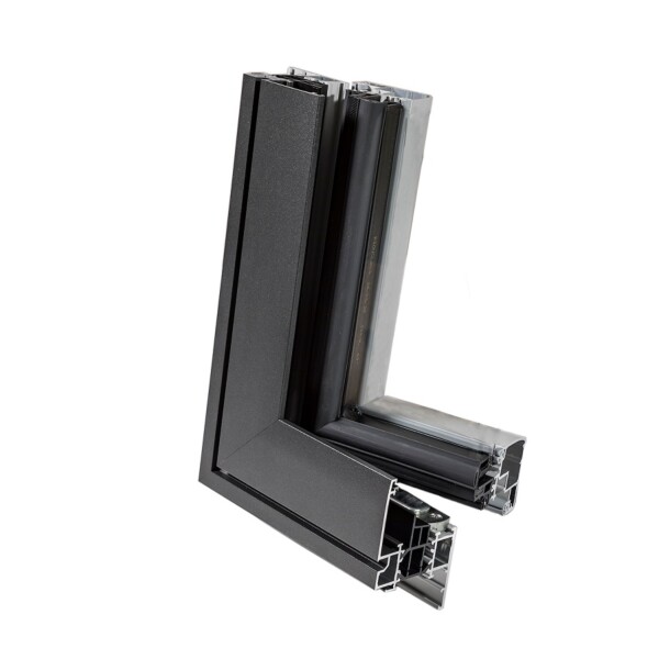 fenêtre à frappe aluminium ouvrant caché en ligne