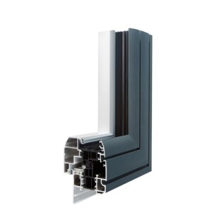 angle ouvrant visible aluminium